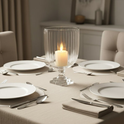 Glass Tabletop Hurricane