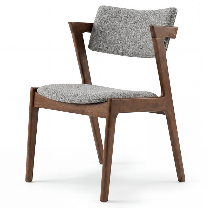 Aliasa 18.1'' H Fabric Upholstered Side Chair, Light Gray