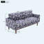 Causeuse moderne 75,75 ", canapé 2 places-121087640