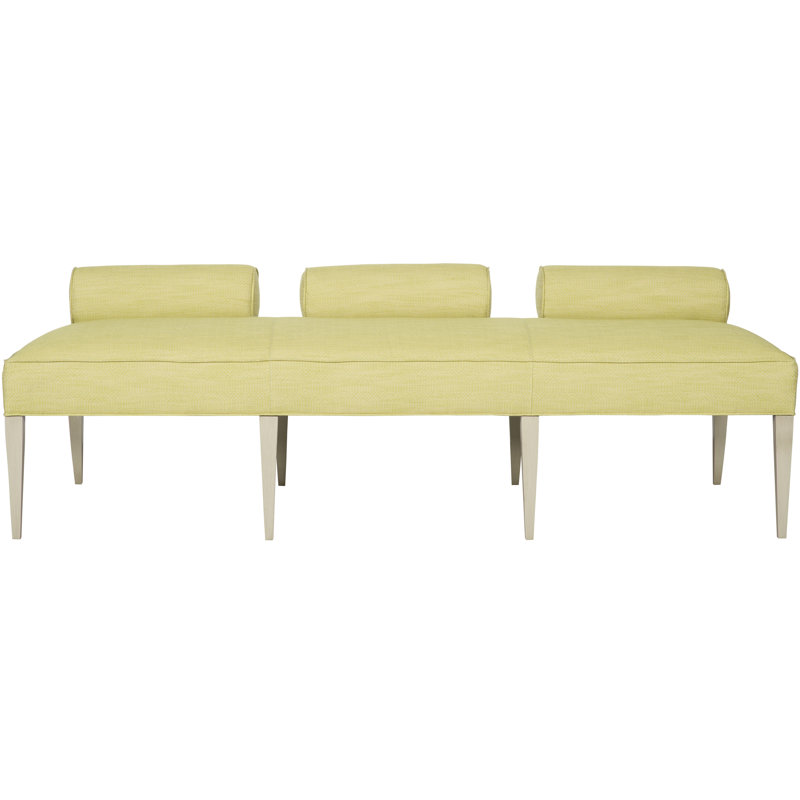 Jensen Upholstered Bench, Casa Blanca, Nadia Earth