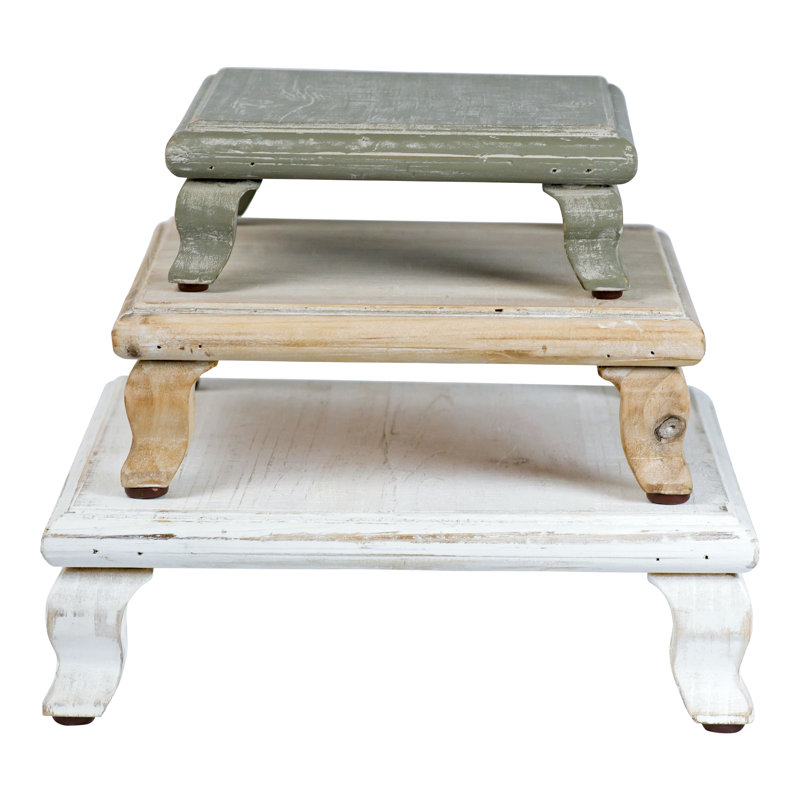 Ensemble de 3 tiroirs en bois