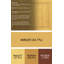 Tapis en laine / polyester tissé à la machine à motif géométrique brun / gris Donnye-1350571843