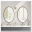 Miroir rétro Iron Art, effet antique, suspension murale, convient à la salle de bain-1341539004