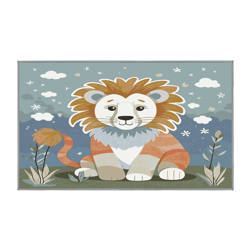 Tapis lavable Indigo, Rectangulaire 7 pi x 10 pi