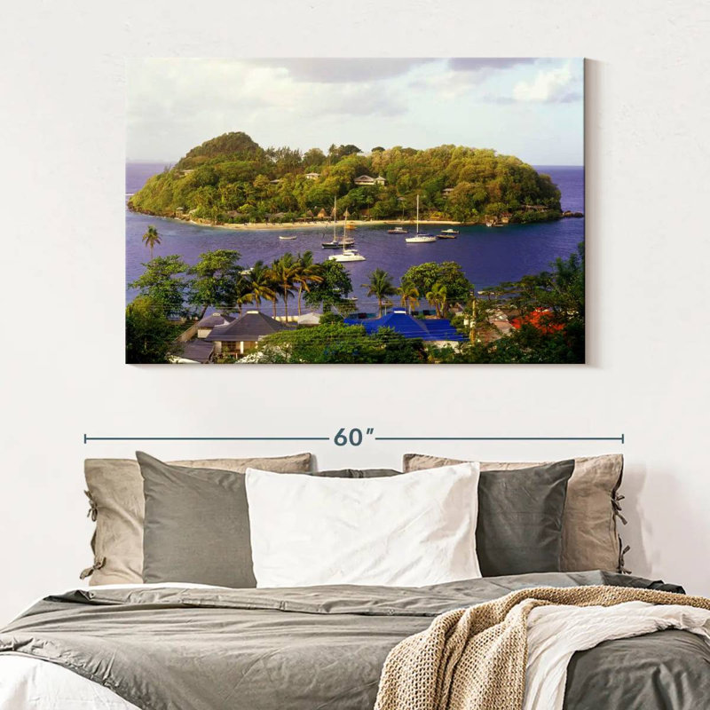 Nicci West Indies Young Island, 34" H x 51" W