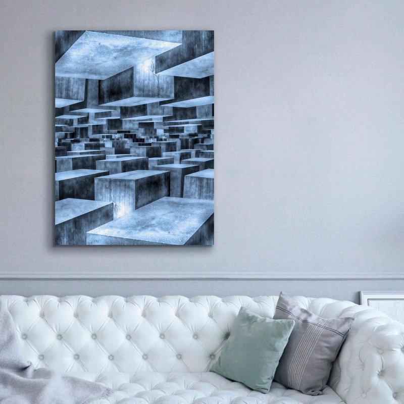 «No Way Out» par Ata Alishahi, estampe numérique sur toile, H 54 po x l 40 po x P 1,5 po