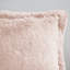Ensemble de housse de couette 3 pièces Malea Blush Shaggy-652284911-653224871