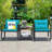 Ehrenberg 2 - Person Patio Conversation Set with Cushions-777674522