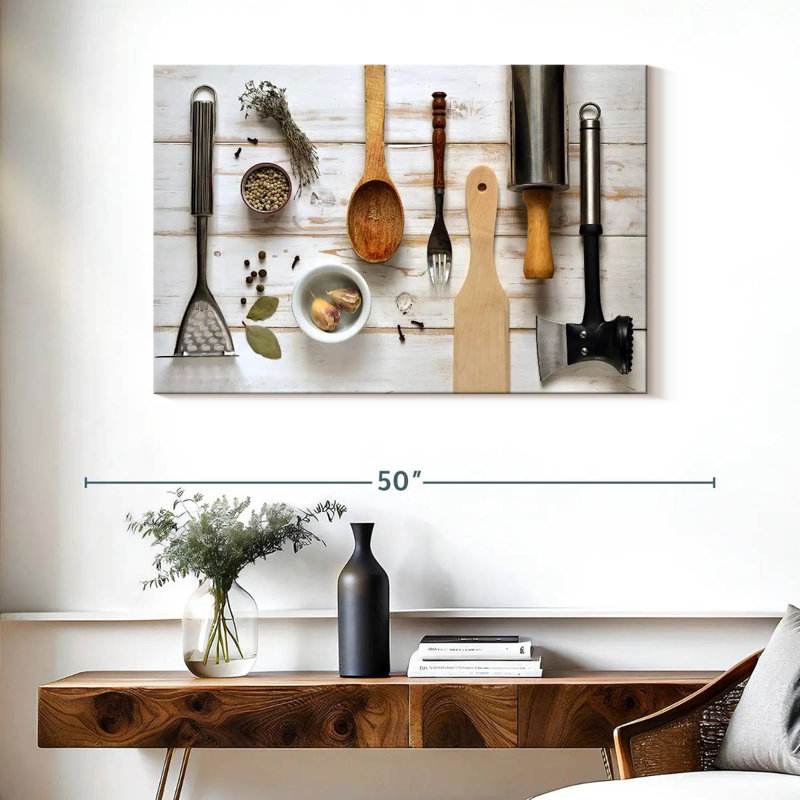 Senne Rustic Kitchenware, 26" H x 39" W