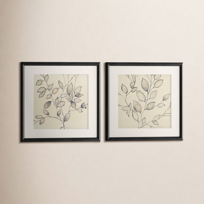 Whispering Leaves 2-Piece Painting Set