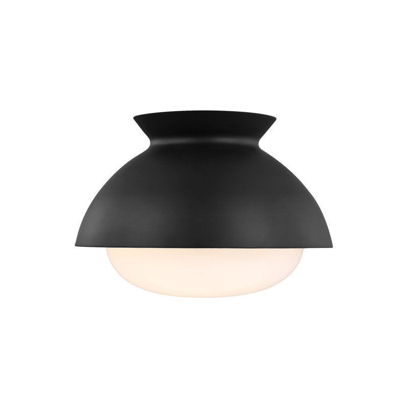 Lucerne 1 - Light Flush Mount, Midnight Black