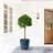3 Pieces Of Antique Blue Ceramic Flowerpots, Modern Planters With Frost & Weather Resistance For Outdoor Plants Contemporary - Piece Flowerpot , Stylish Drainage In Windowsills-924386355