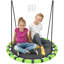 HOMCOM Metal Swing Seat with Chains