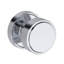 Vashon Passage Knob with Recessed Round Rose in Matte Black-968158476