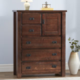 Commode à 5 tiroirs avec armoire Jeiker