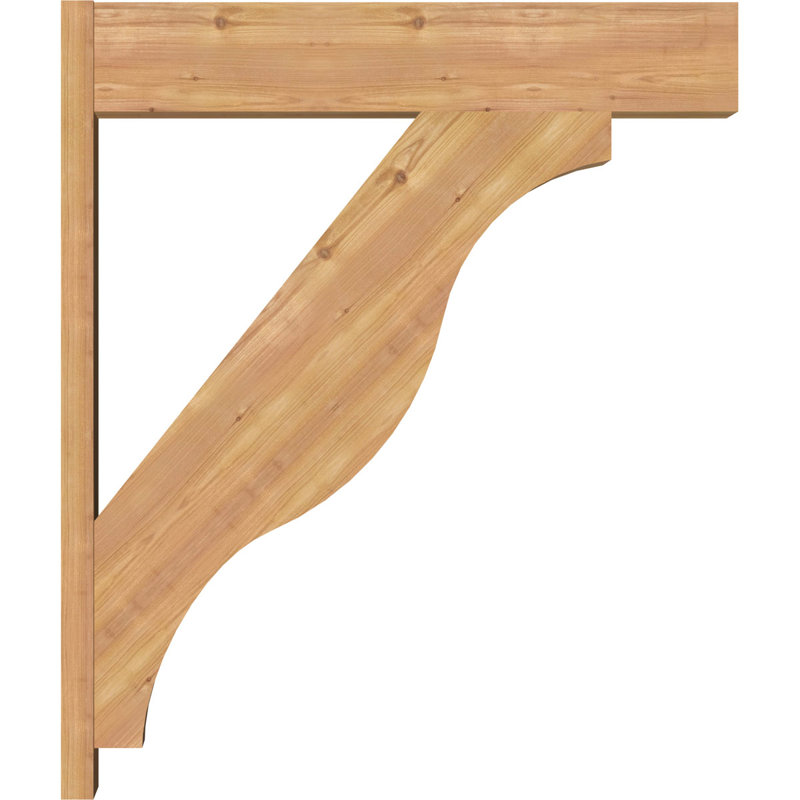Jeu de blocs Funston, P 34 po x H 40 po, 7 1/2" W Western Red Cedar (Smooth)