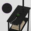 158 H cm Powder Coated Tray Table Floor Lamp-958897388