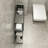Adalberto 7.5" Wide Free-Standing Bathroom Vanity Cabinet with Flip Top