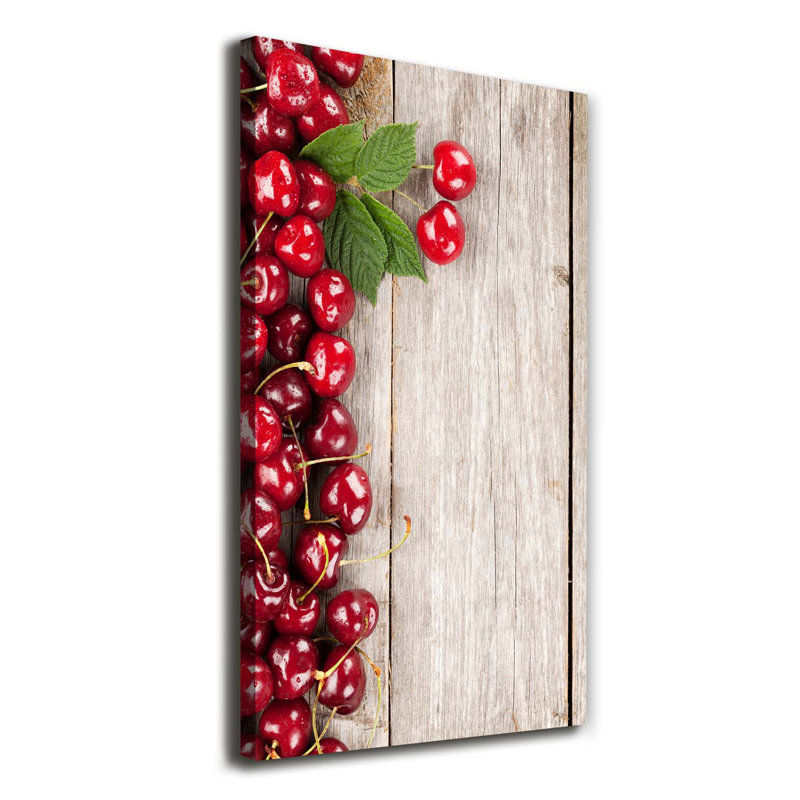 Cherries - Wrapped Canvas Print