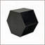 23.62'' Hexagonal Coffee Table - Burmese Sumac MDF with Open Storage, Space-Saving &amp; Easy Assembly for Living Room-1070423447