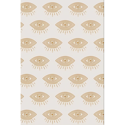 Eye Pattern Modern Decorative Machine Washable Area Rug