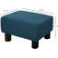 Yarger 40cm Wide Rectangle Solid Colour Footstool Ottoman-488441737