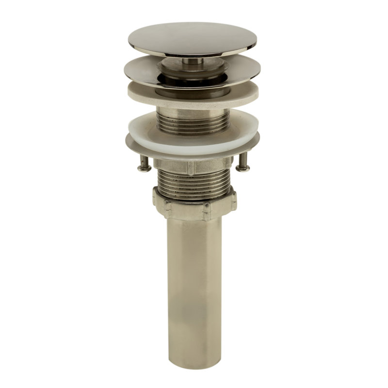 1.25'' W Pop-Up, Polished Stainless Steel
