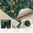 Leafy Vine Non-Slip Washable Kitchen Mats