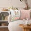 Housse de coussin réversible en lin 