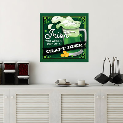 Irish Craft Beer Whimsical Contemporary Art