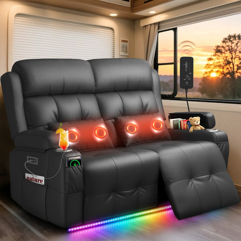 Causeuse inclinable électrique Zero Clearance, Gris