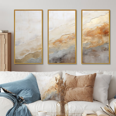 Oxford - Marble Canvas Wall Art Set