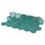Carreau de mosaïque en porcelaine nid d'abeille 2 po x 2 po Tribeca-49923962