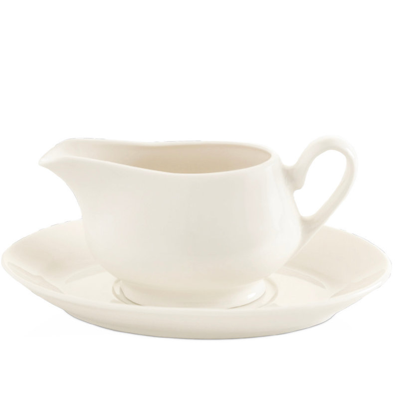 Zion 400ml Milk Jug, Cream