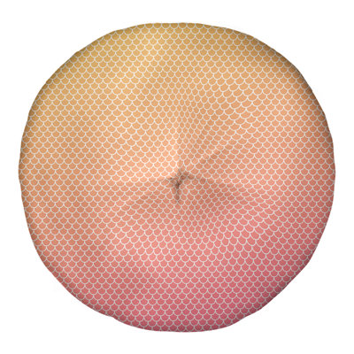 Coussin de sol capitonné Katelyn Elizabeth