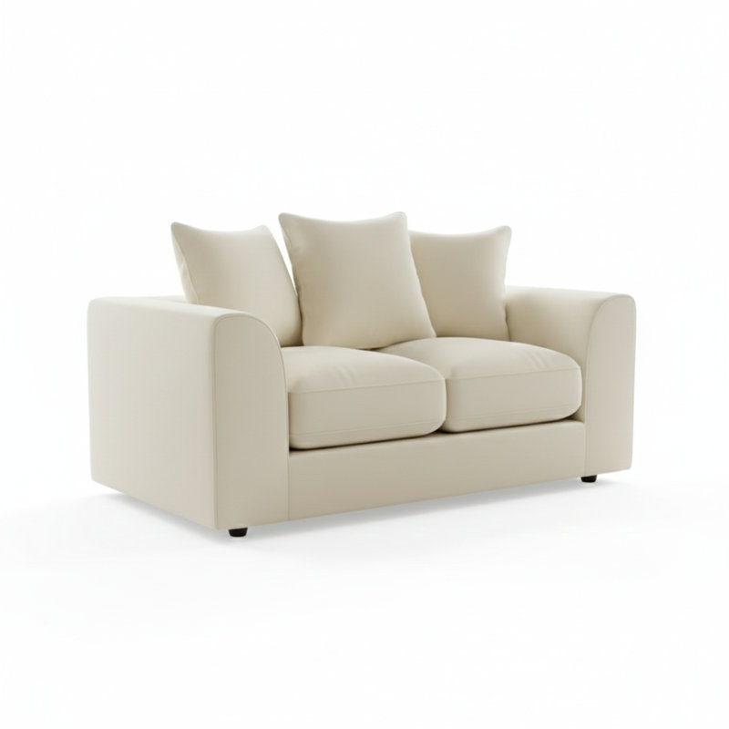 2 Seater Sofa, Cream