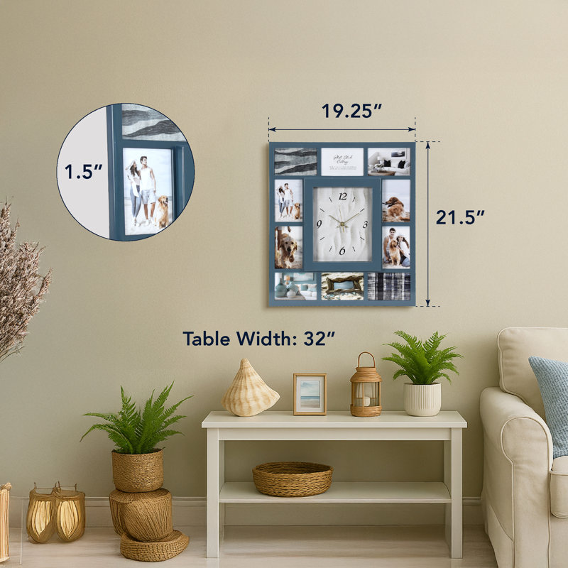 Horloge murale 21 po