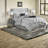 Piece Queen Polyester Bedding Sets, Pleated Tufted Modern Home