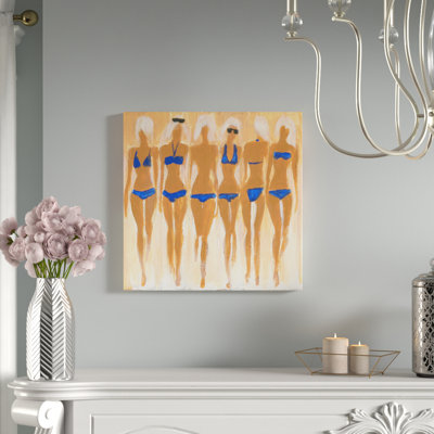 " Tiny Blue Bikinis "