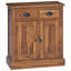 Solid Wood Rectangle Accent Cabinet