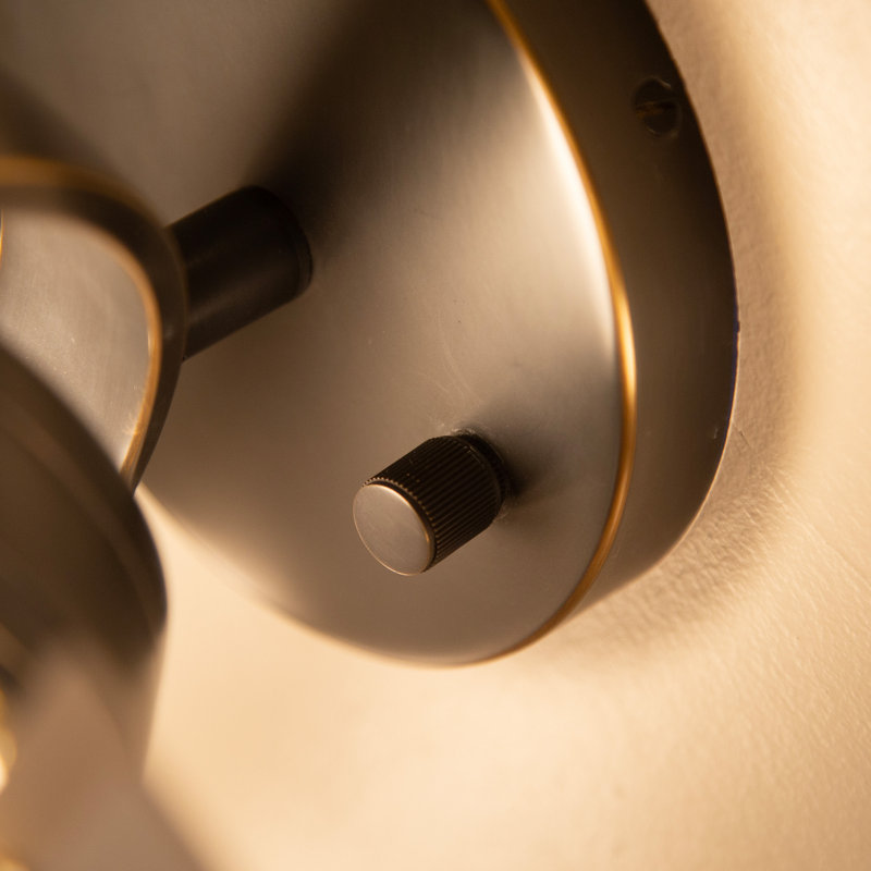 Blanco 1 - Light LED Bath Sconce, Urban Bronze/Alabaster