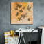  «Butterfly Silhouettes 2» par Silvia Vassileva, art mural sur toile, 26 po x 26 po-1905834185