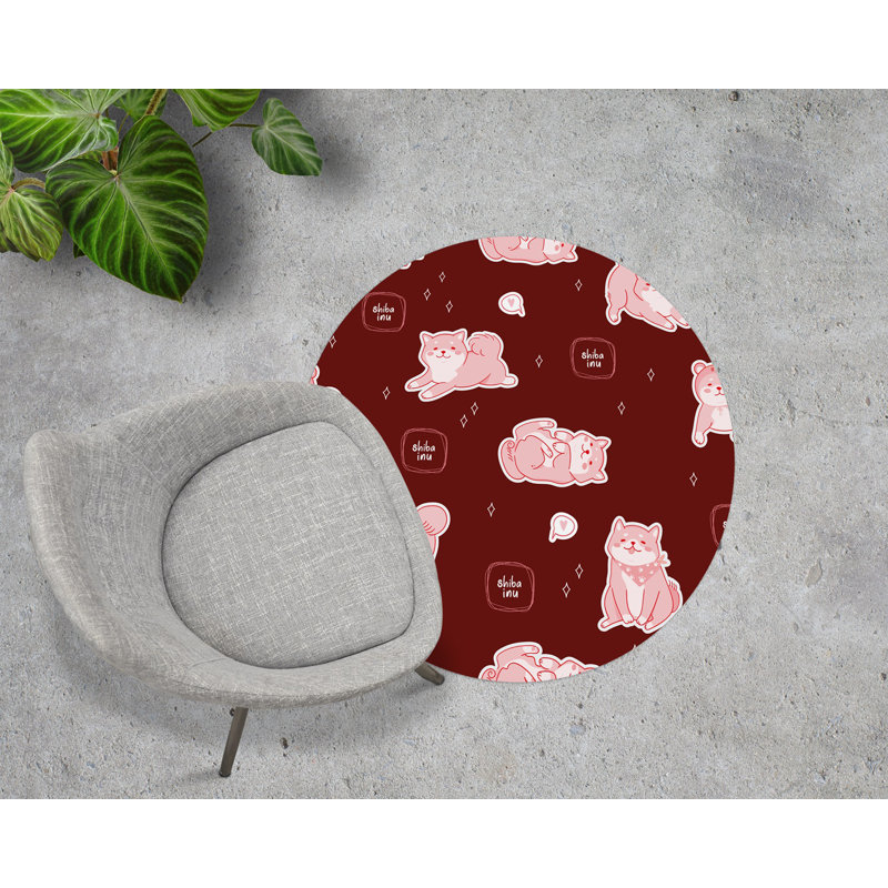 Bundine Hard Floor Straight Round Chair Mat