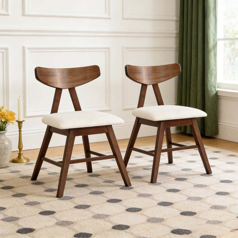Chaise de salle à manger, Beige clair
