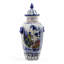 Lidded Vase with Court Figures