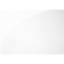 Table de bureau à domicile en blanc brillant avec rangement pour tiroir et bureau d'ordinateur portable robuste pour - base en métal pour ordinateur, 2 tiroirs et tablette ouverte, largeur 48 po
