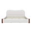 Structure de lit en bois avec tête de lit, lit plateforme tapissier avec pieds de soutien en bois, structure de lit Cloud-106912656-106912669