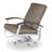 Askar Swivel Powder Coated Aluminum Outdoor Lounge Chair-19643682-19643661-19643683