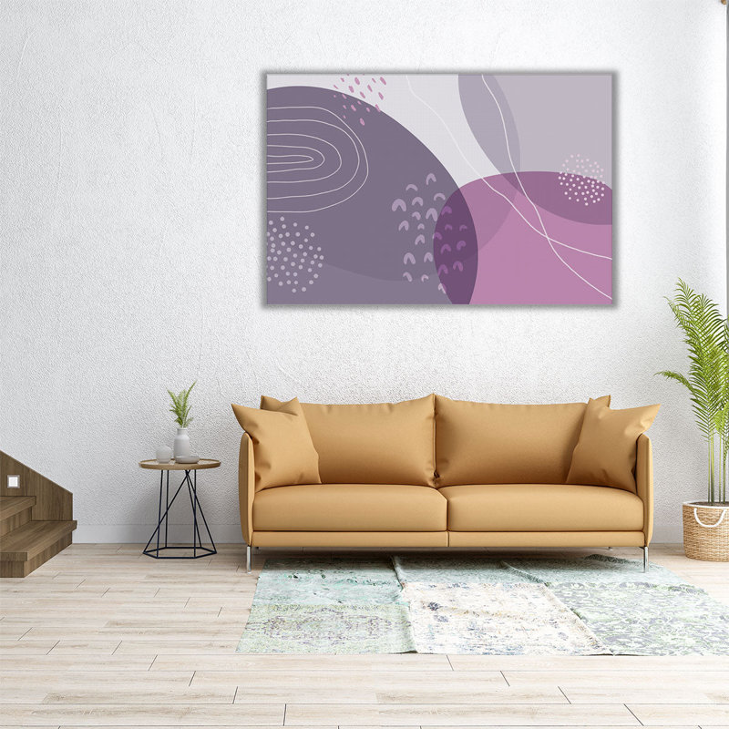 Enlightened Abstract 4 - Canvas Print Wall Art, 32" H x 48" W