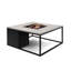 Himanshu Round Douglas Fir Wood Propane Smokeless Fire Pit Table with Hidden Fuel Tank-1760666798
